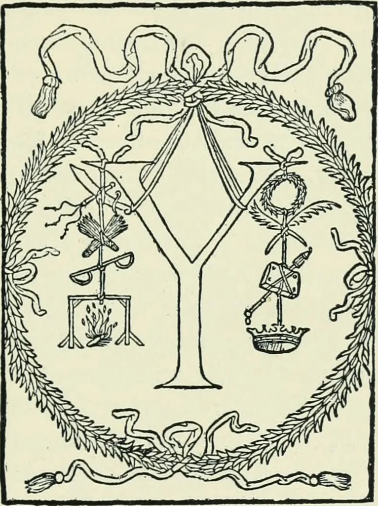 An illustration from The printed book, its history, illustration, and adornment, from the days of Gutenberg to the present time, 1887, leaf 128