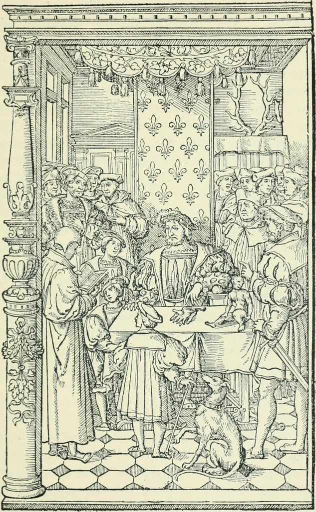 An illustration from The printed book, its history, illustration, and adornment, from the days of Gutenberg to the present time, 1887, leaf 130