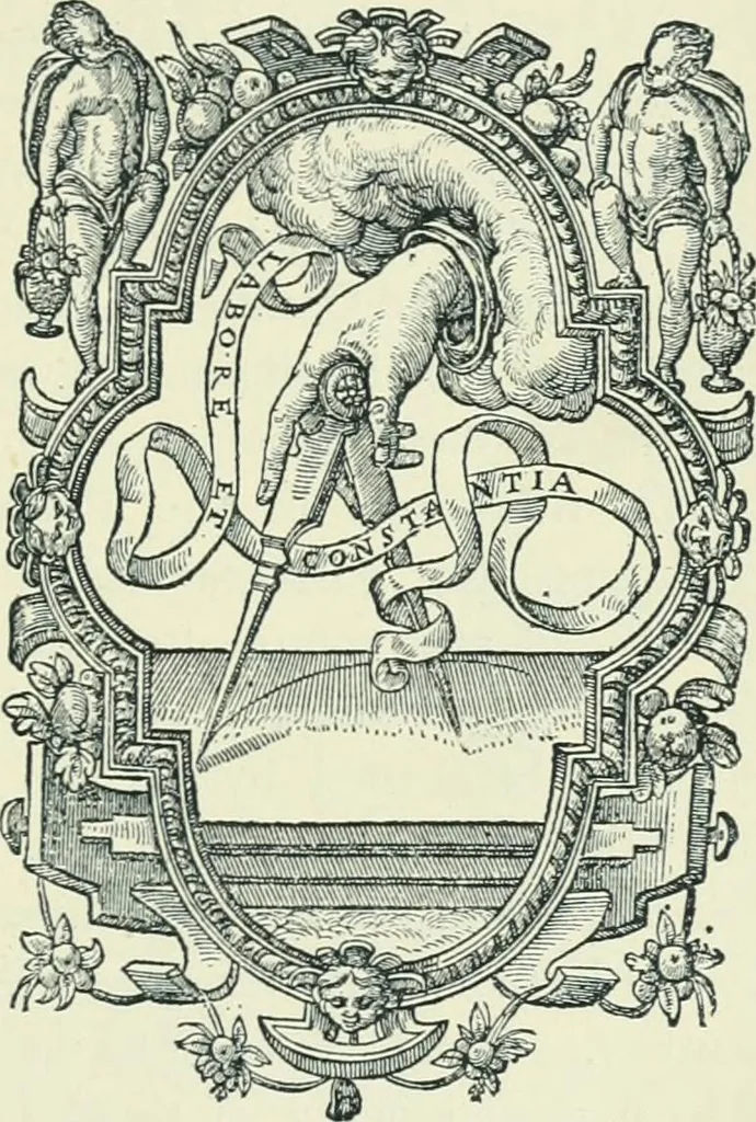 An illustration from The printed book, its history, illustration, and adornment, from the days of Gutenberg to the present time, 1887, leaf 152