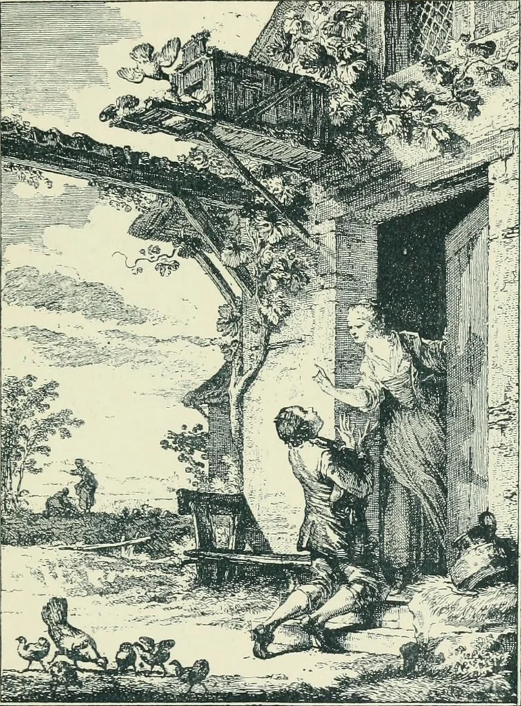 An illustration from The printed book, its history, illustration, and adornment, from the days of Gutenberg to the present time, 1887, leaf 214