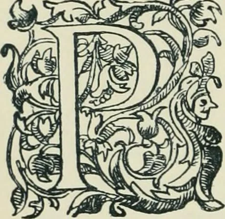 An illustration from The printed book, its history, illustration, and adornment, from the days of Gutenberg to the present time, 1887, leaf 229
