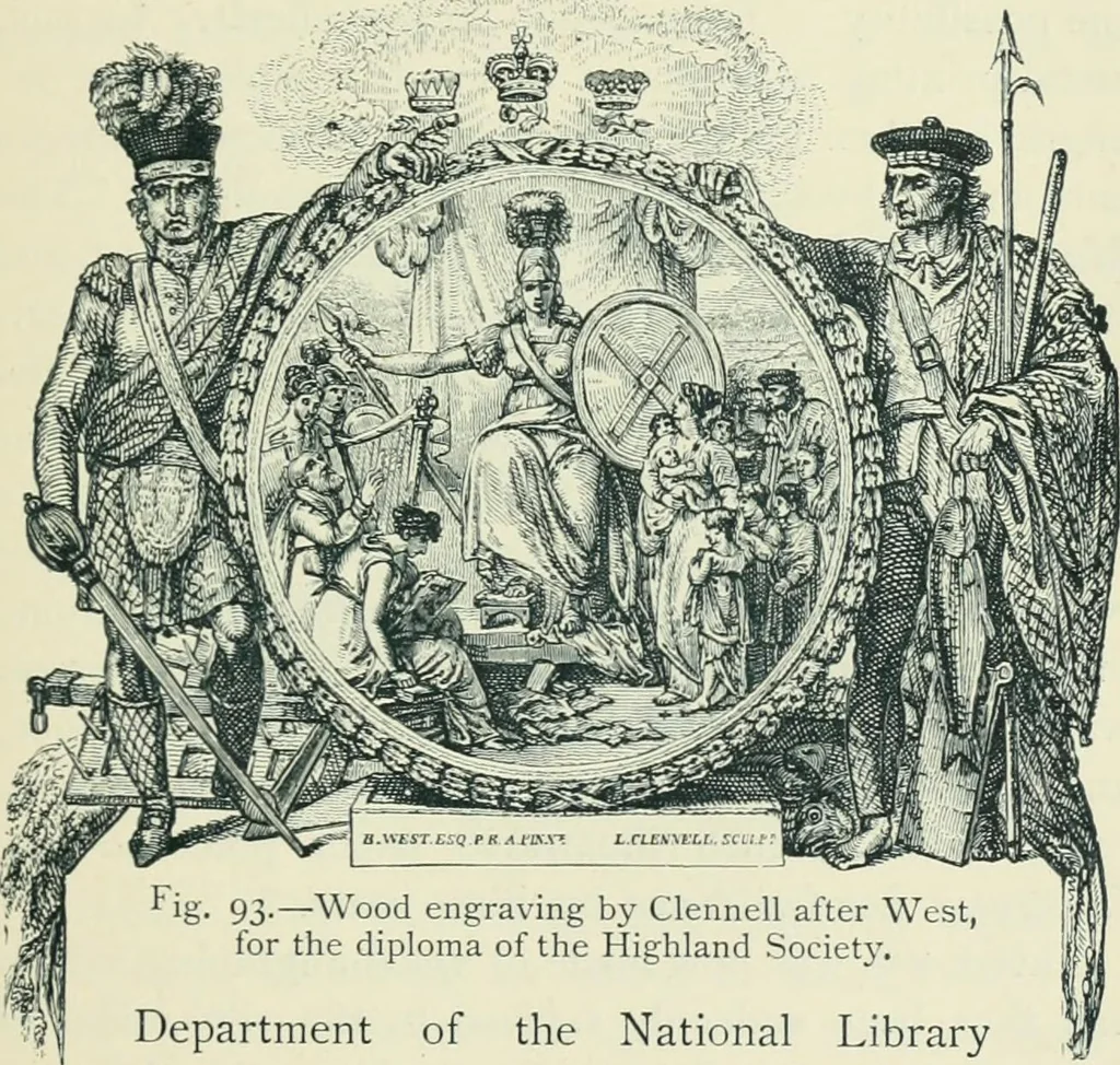 An illustration from The printed book, its history, illustration, and adornment, from the days of Gutenberg to the present time, 1887, leaf 236