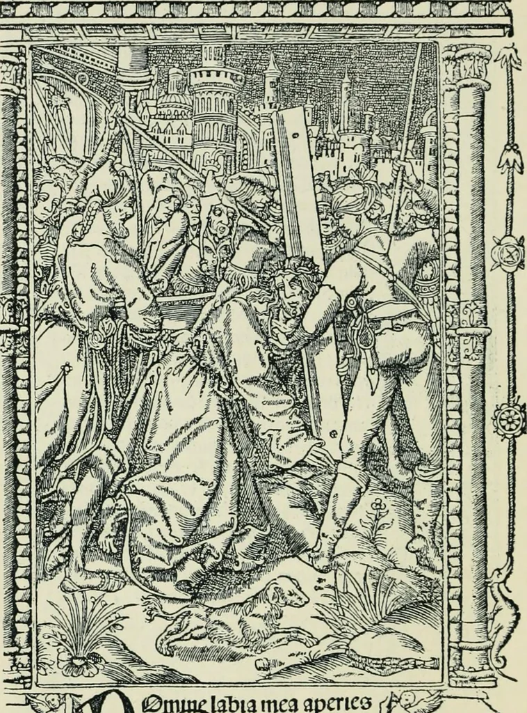 An illustration from The printed book, its history, illustration, and adornment, from the days of Gutenberg to the present time, 1887, leaf 85