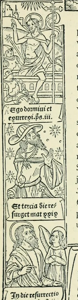 An illustration from The printed book, its history, illustration, and adornment, from the days of Gutenberg to the present time, 1887, leaf 88