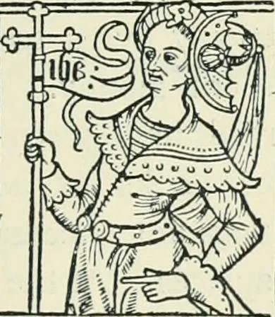 An illustration from The printed book, its history, illustration, and adornment, from the days of Gutenberg to the present time, 1887, leaf 88