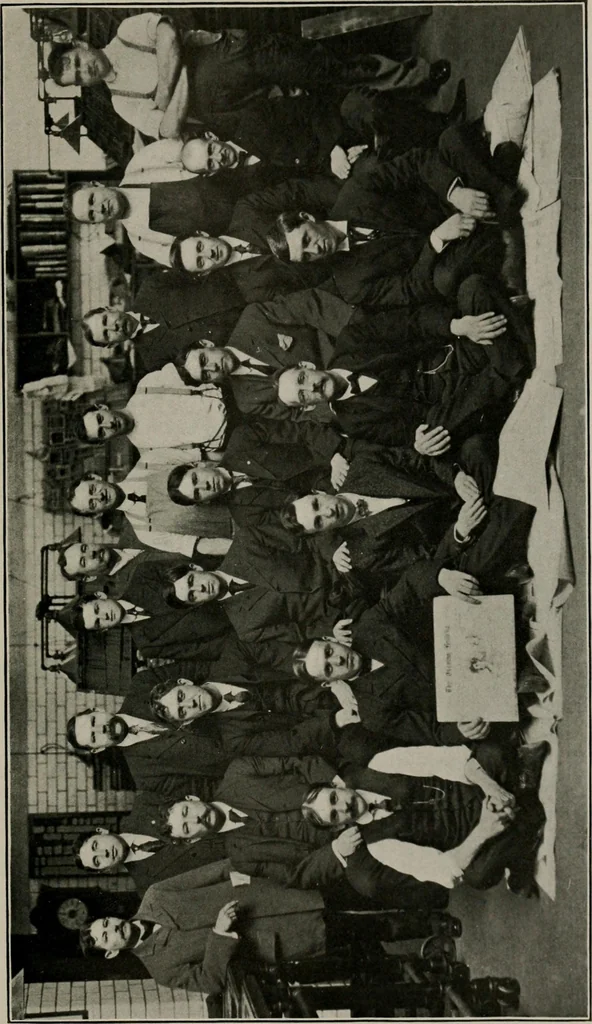 An illustration from Printers and printing in Providence, 1762-1907, 1907, leaf 118