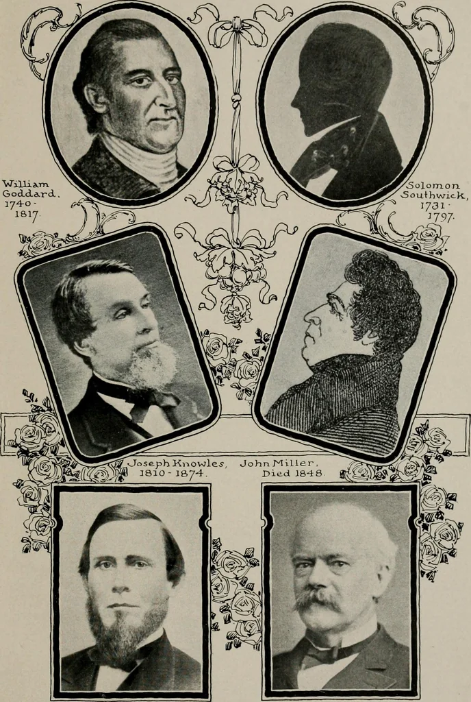 An illustration from Printers and printing in Providence, 1762-1907, 1907, leaf 18