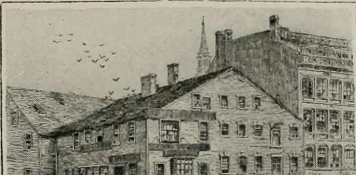An illustration from Printers and printing in Providence, 1762-1907, 1907, leaf 256