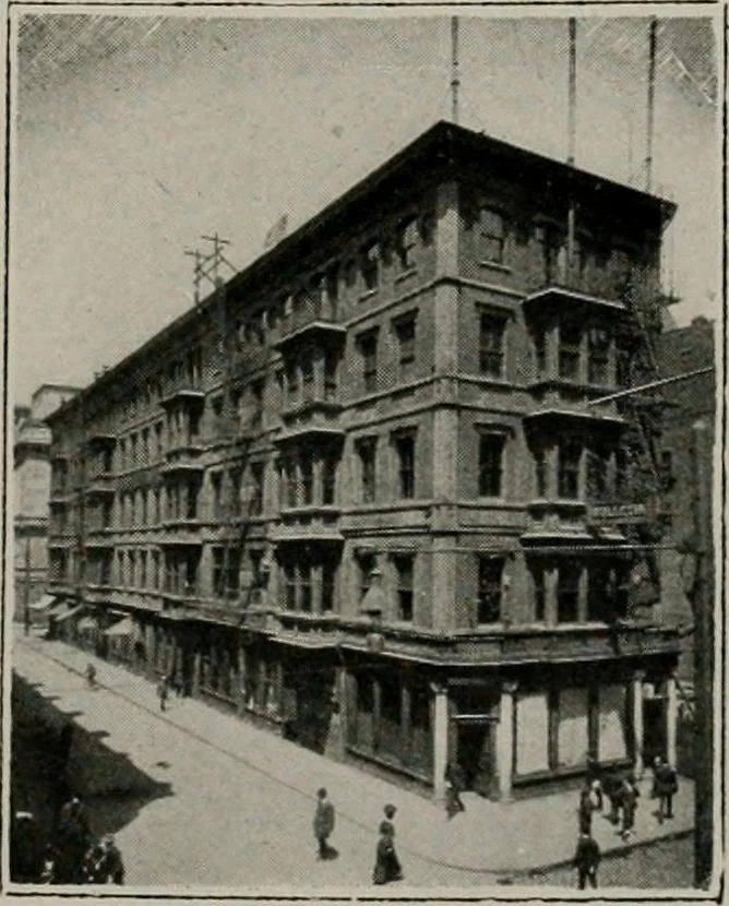 An illustration from Printers and printing in Providence, 1762-1907, 1907, leaf 48