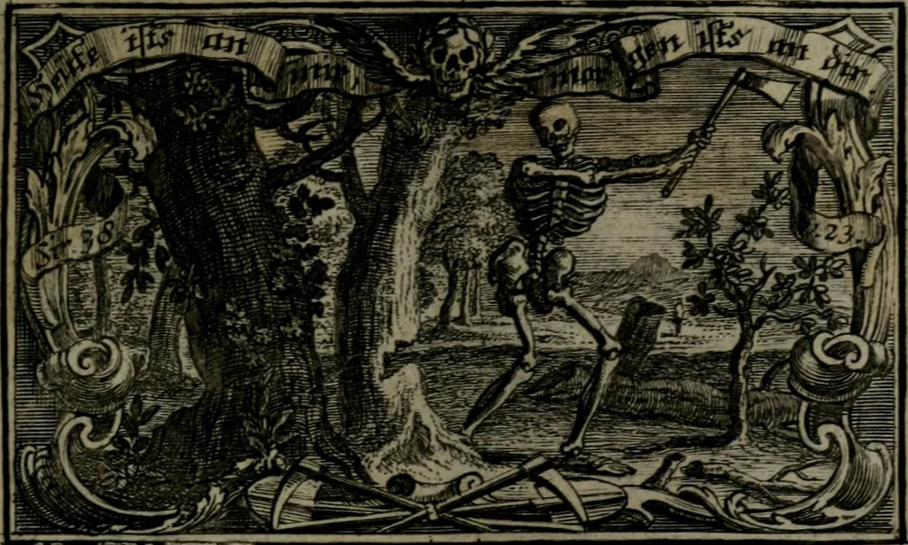 An illustration from [Printer's proofs of emblem engravings], 1717, leaf 12