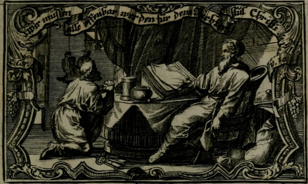 An illustration from [Printer's proofs of emblem engravings], 1717, leaf 16