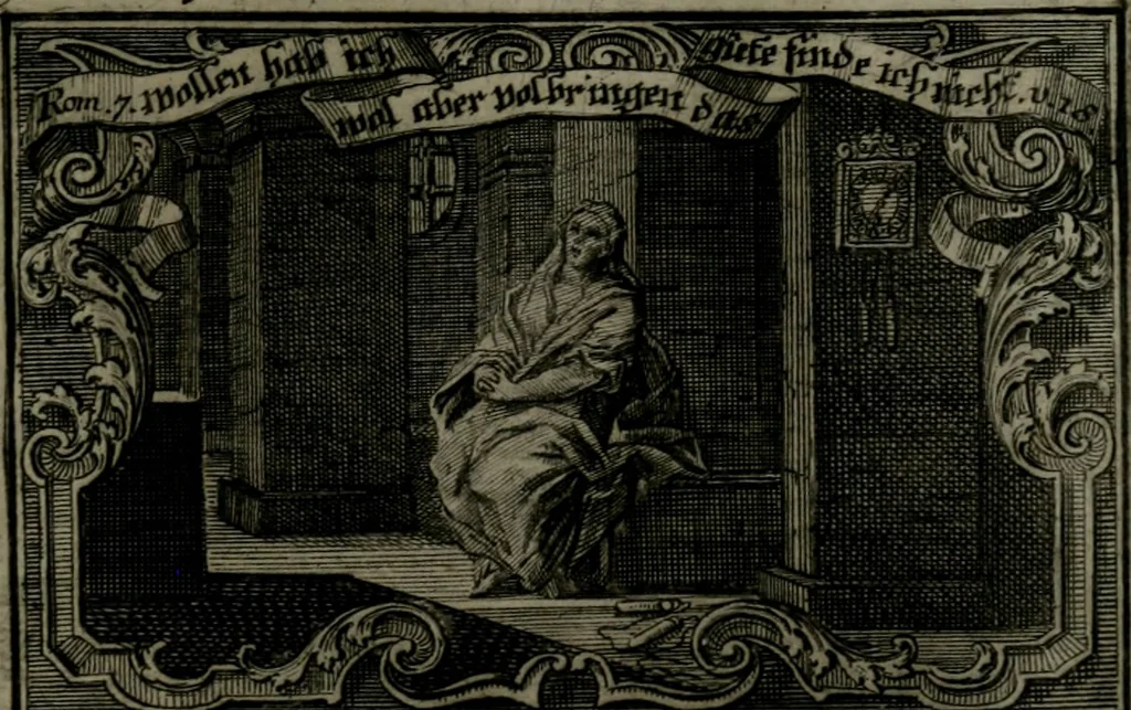 An illustration from [Printer's proofs of emblem engravings], 1717, leaf 18