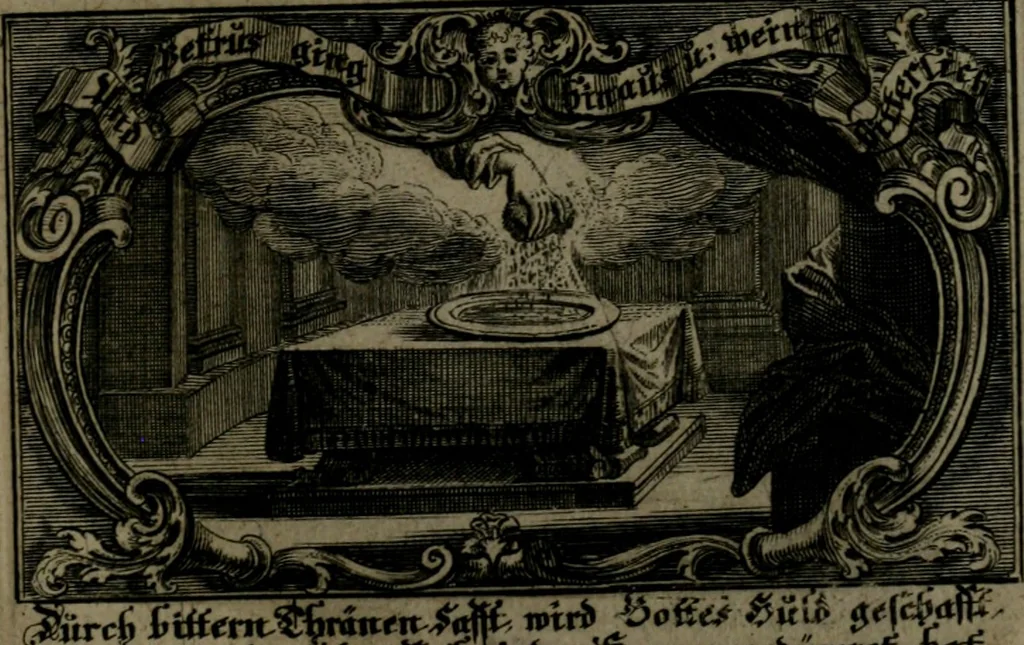 An illustration from [Printer's proofs of emblem engravings], 1717, leaf 2