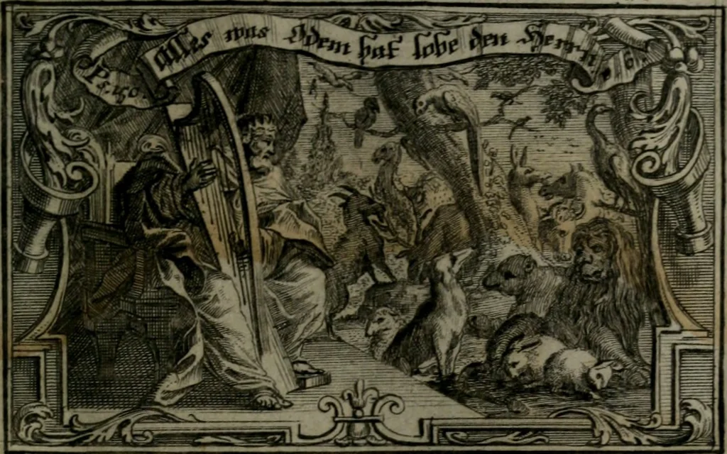 An illustration from [Printer's proofs of emblem engravings], 1717, leaf 20