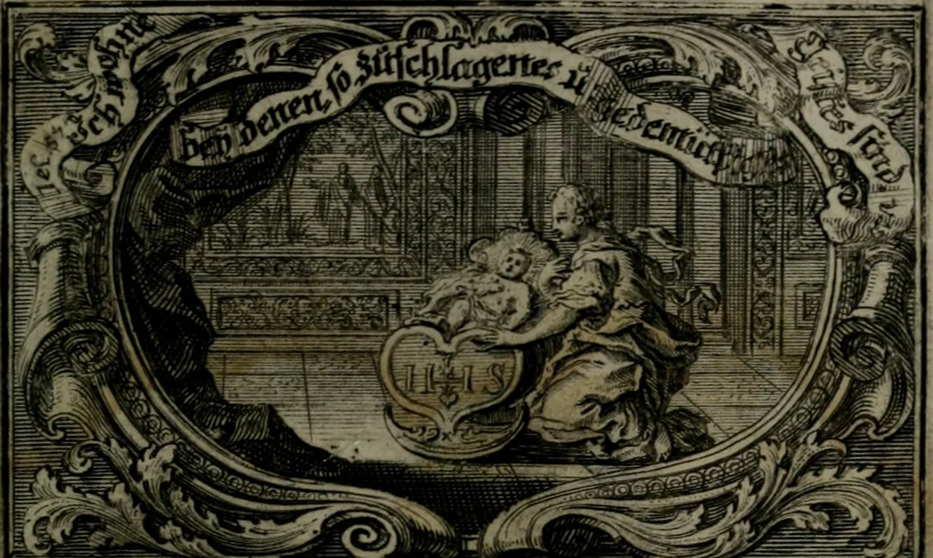 An illustration from [Printer's proofs of emblem engravings], 1717, leaf 26