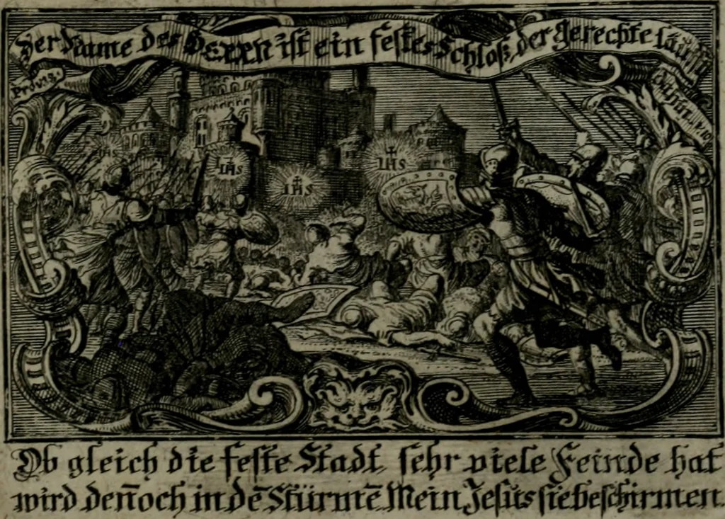 An illustration from [Printer's proofs of emblem engravings], 1717, leaf 8