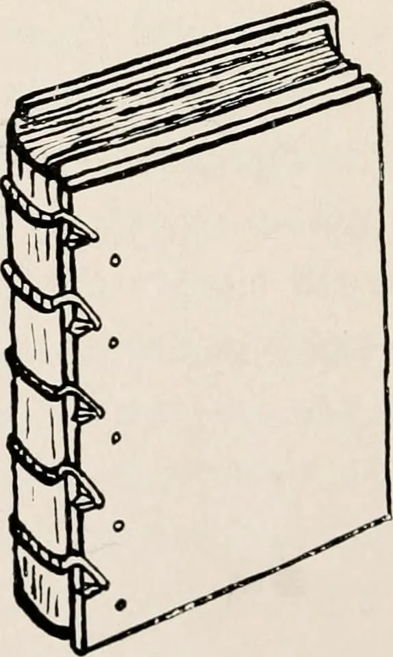 An illustration from Printing and bookbinding for schools, 1914, leaf 115