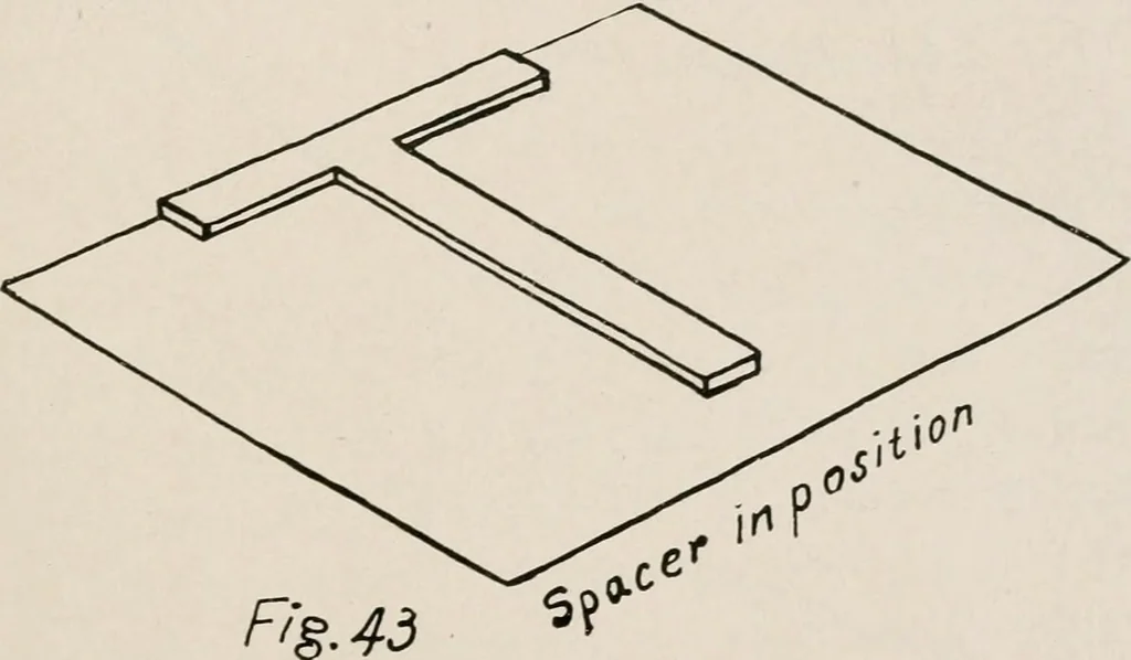 An illustration from Printing and bookbinding for schools, 1914, leaf 144