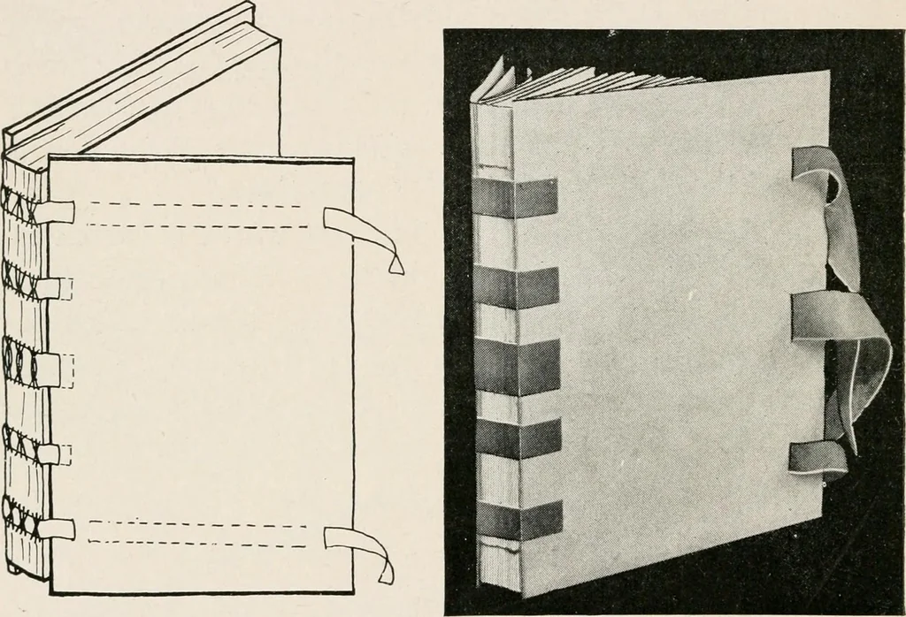 An illustration from Printing and bookbinding for schools, 1914, leaf 147