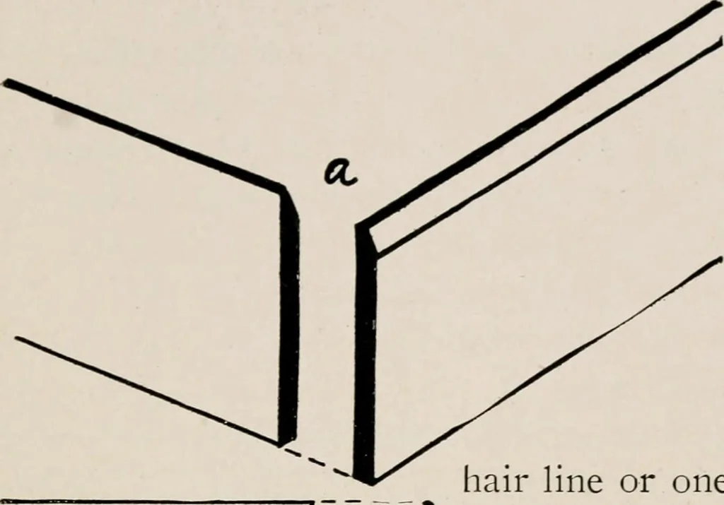 An illustration from Printing and bookbinding for schools, 1914, leaf 30