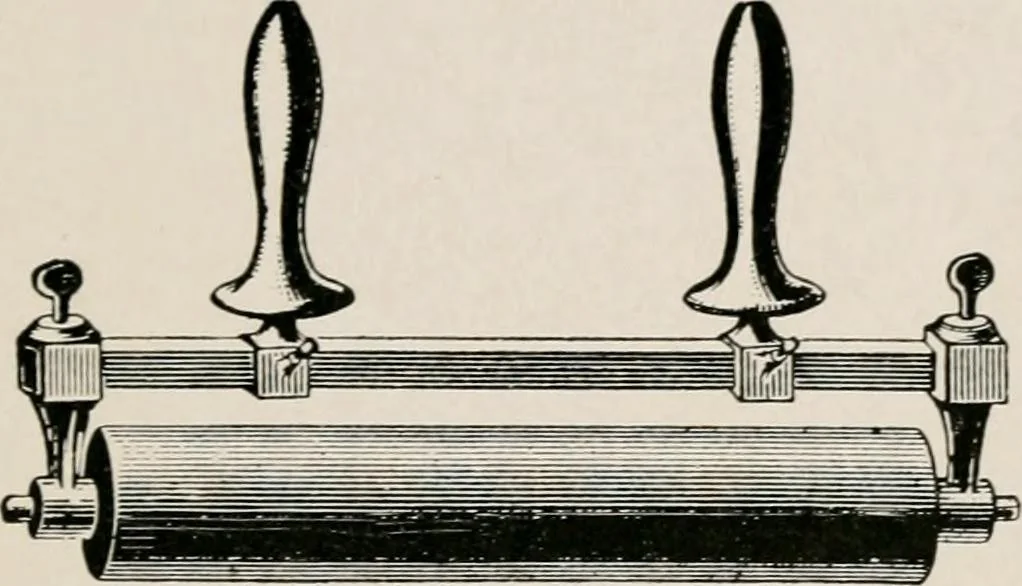 An illustration from Printing and bookbinding for schools, 1914, leaf 32