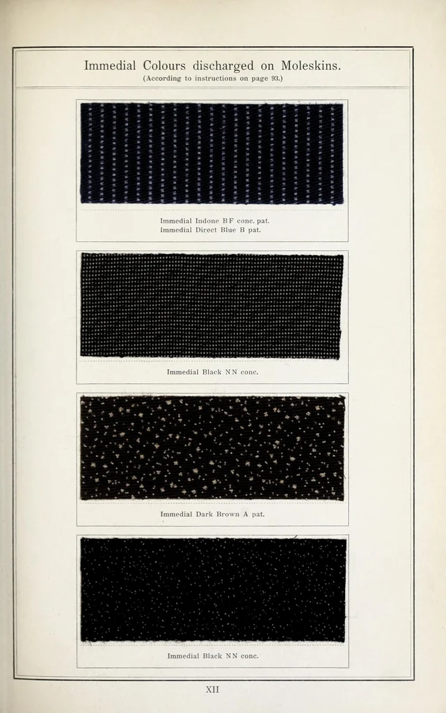 An illustration from The printing of cotton fabrics with the dyestuffs of Leopold Cassella & Co. G.M.B.H. Frankfort o. M, 1905, leaf 137