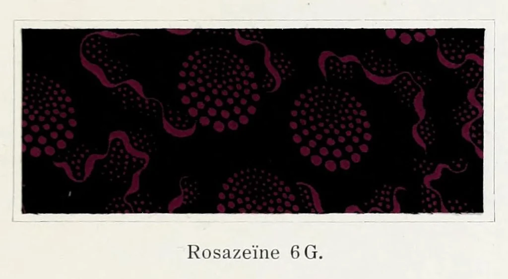 An illustration from The printing of cotton fabrics with the dyestuffs of Leopold Cassella & Co. G.M.B.H. Frankfort o. M, 1905, leaf 175
