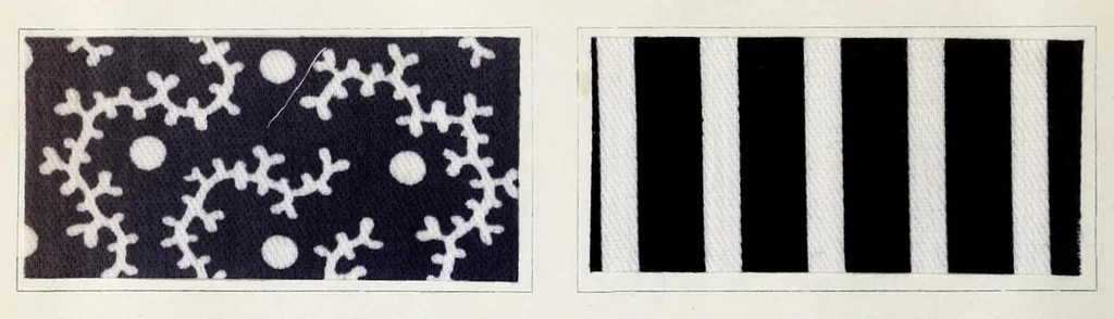An illustration from The printing of cotton fabrics with the dyestuffs of Leopold Cassella & Co. G.M.B.H. Frankfort o. M, 1905, leaf 42