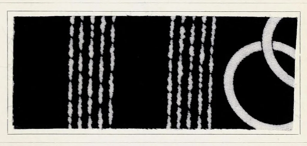 An illustration from The printing of cotton fabrics with the dyestuffs of Leopold Cassella & Co. G.M.B.H. Frankfort o. M, 1905, leaf 93