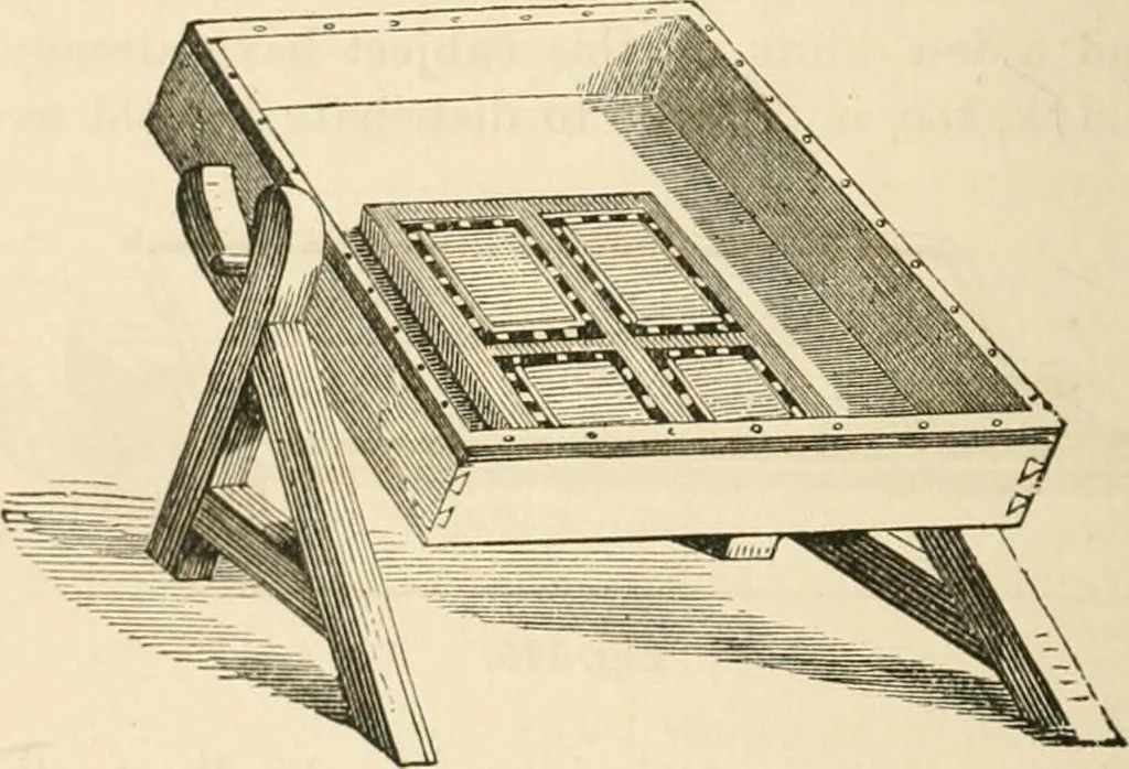 An illustration from Printing; a practical treatise on the art of typography as applied more particularly to the printing of books;, 1890, leaf 203