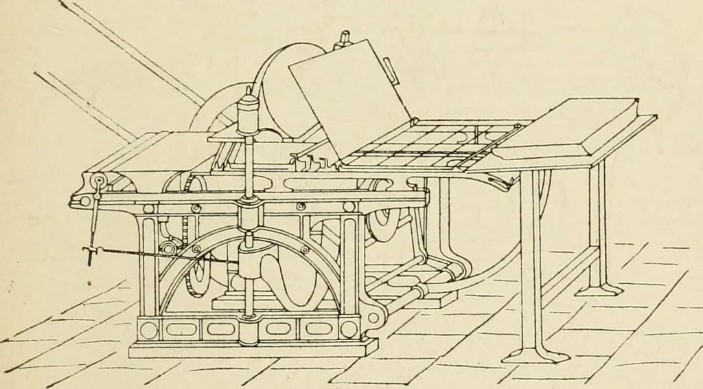 An illustration from Printing; a practical treatise on the art of typography as applied more particularly to the printing of books;, 1890, leaf 248