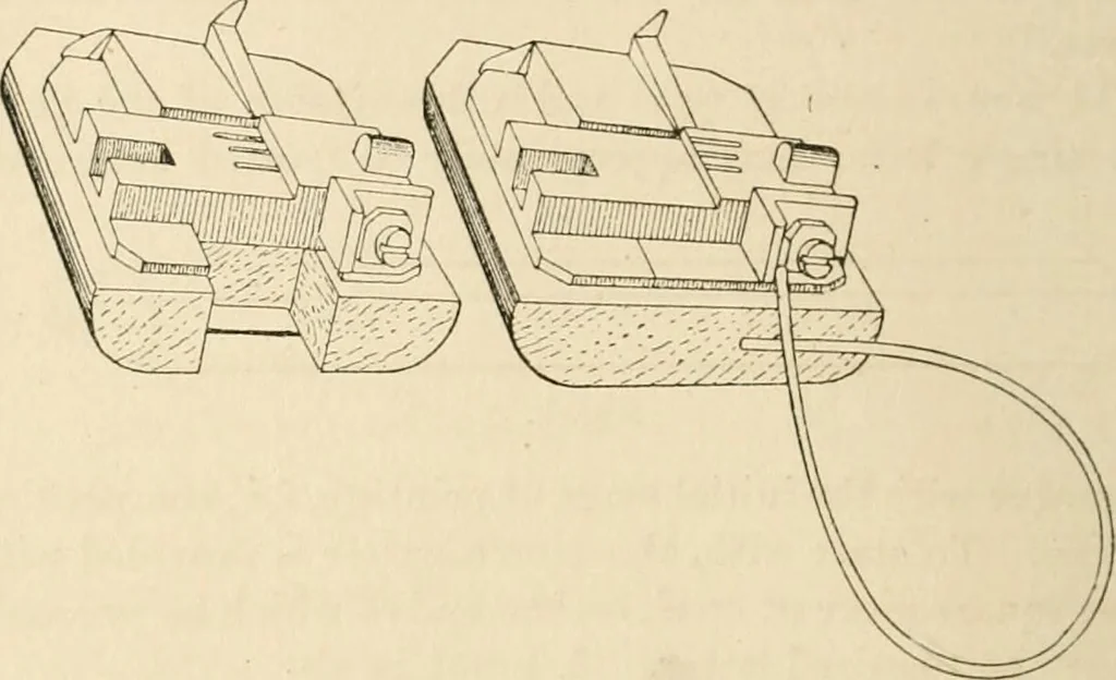 An illustration from Printing; a practical treatise on the art of typography as applied more particularly to the printing of books;, 1890, leaf 25