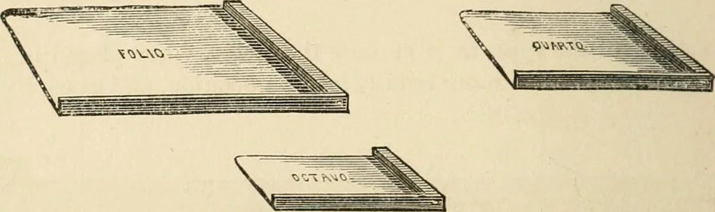 An illustration from Printing; a practical treatise on the art of typography as applied more particularly to the printing of books;, 1890, leaf 53