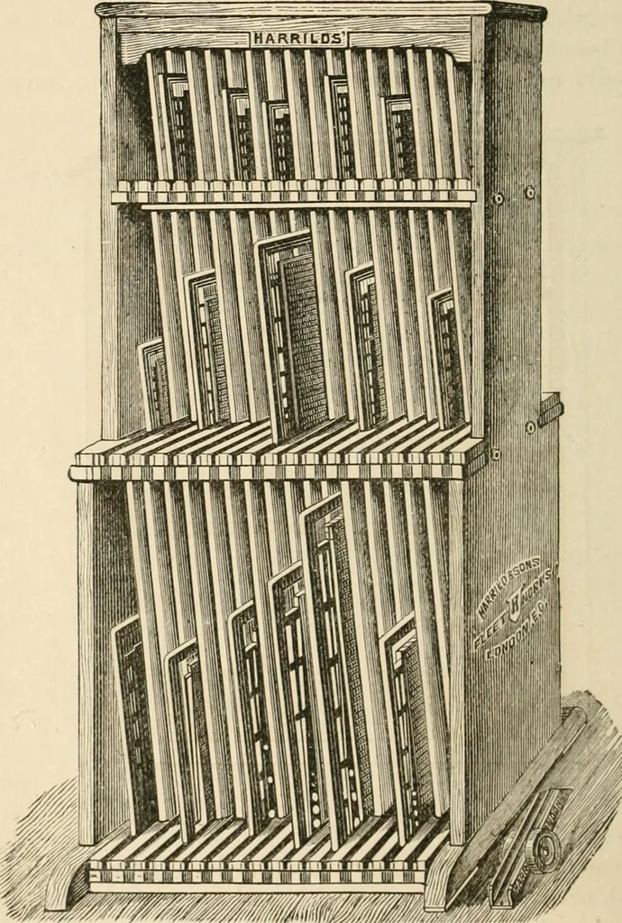 An illustration from Printing; a practical treatise on the art of typography as applied more particularly to the printing of books;, 1890, leaf 67