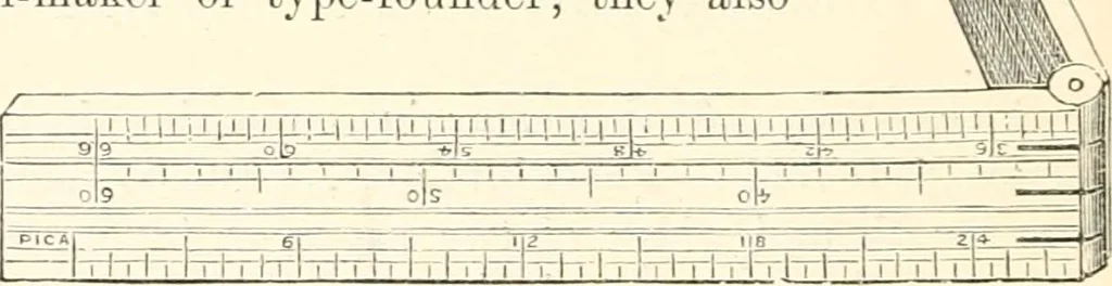 An illustration from Printing : a practical treatise on the art of typography as applied more particularly to the printing of books, 1904, leaf 137