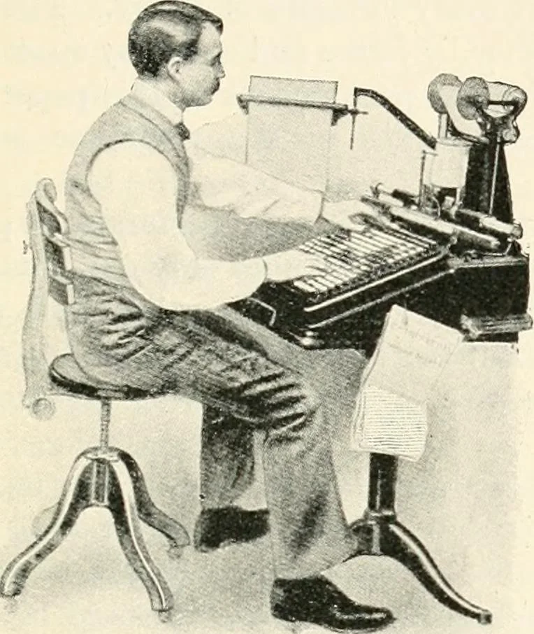 An illustration from Printing : a practical treatise on the art of typography as applied more particularly to the printing of books, 1904, leaf 164