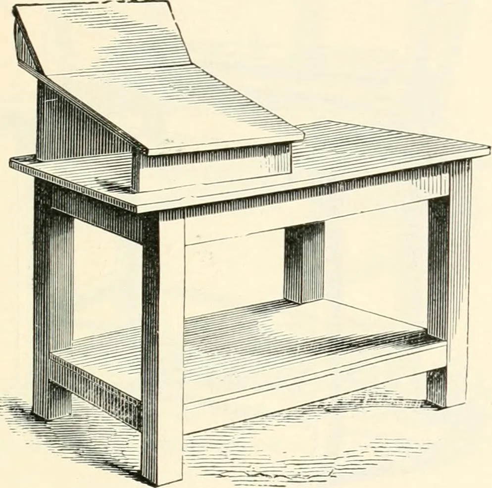 An illustration from Printing : a practical treatise on the art of typography as applied more particularly to the printing of books, 1904, leaf 228