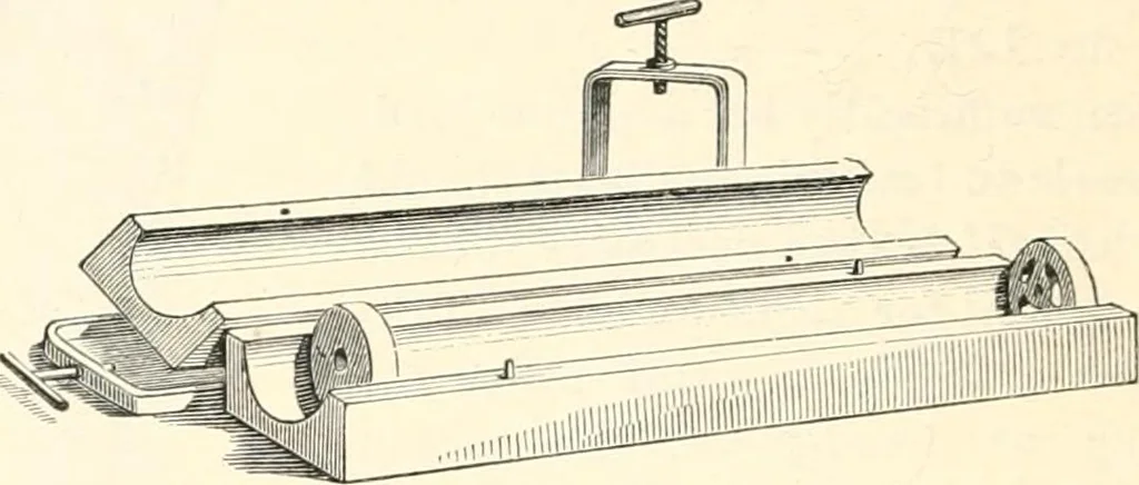 An illustration from Printing : a practical treatise on the art of typography as applied more particularly to the printing of books, 1904, leaf 237