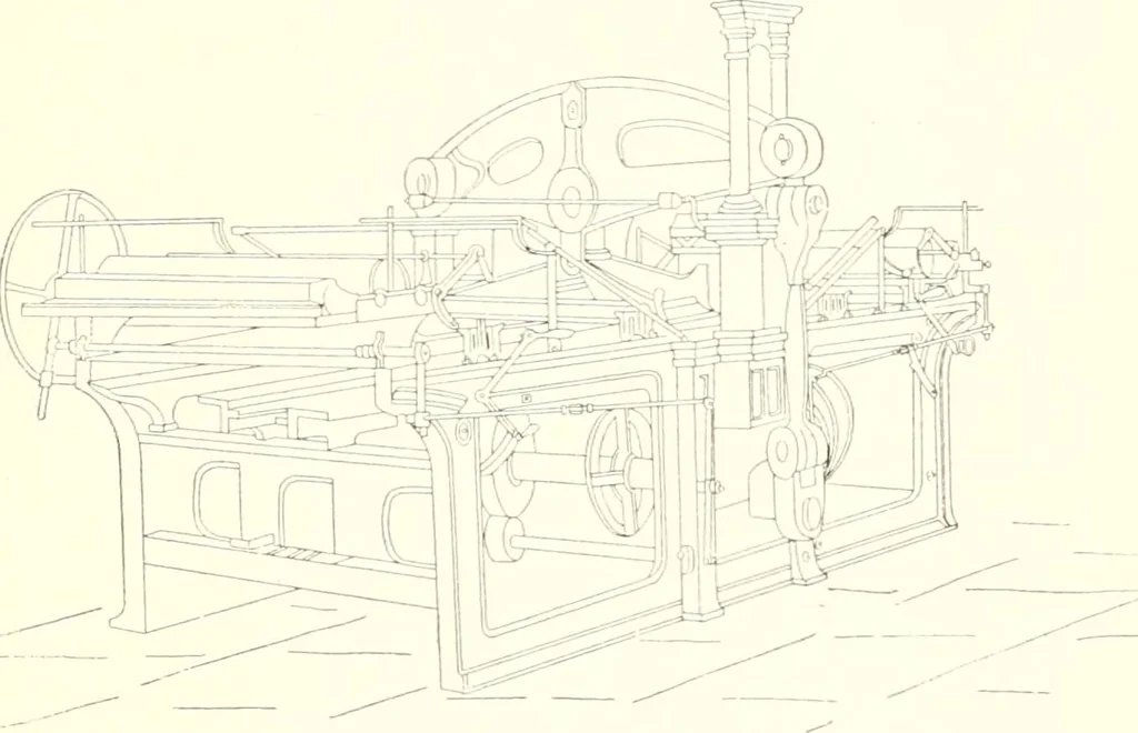 An illustration from Printing : a practical treatise on the art of typography as applied more particularly to the printing of books, 1904, leaf 316