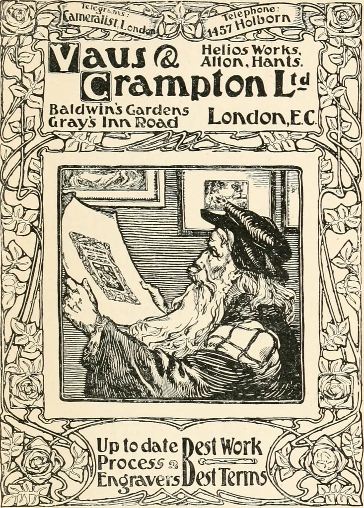 An illustration from Printing : a practical treatise on the art of typography as applied more particularly to the printing of books, 1904, leaf 482