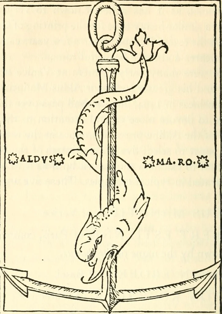 An illustration from Printing and the renaissance: a paper read before the Fortnightly club of Rochester, New York, by John Rothwell Slater, 1921, leaf 23