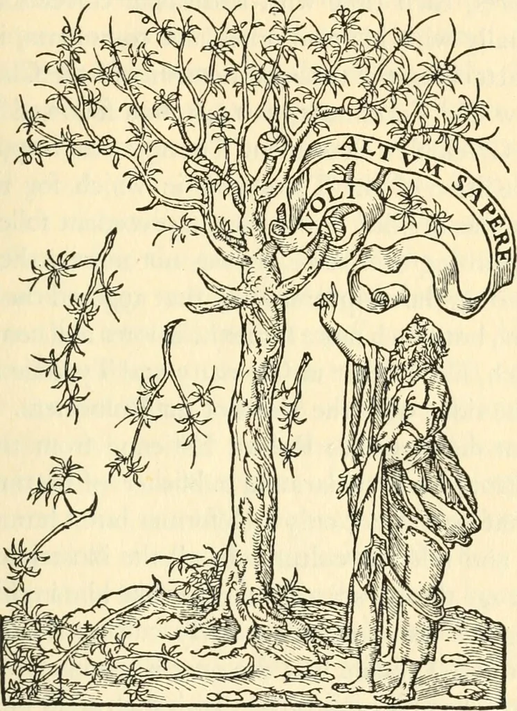 An illustration from Printing and the renaissance: a paper read before the Fortnightly club of Rochester, New York, by John Rothwell Slater, 1921, leaf 30