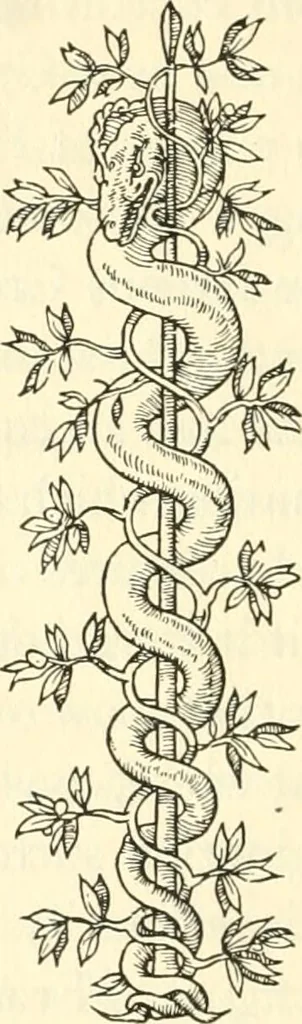 An illustration from Printing and the renaissance: a paper read before the Fortnightly club of Rochester, New York, by John Rothwell Slater, 1921, leaf 33