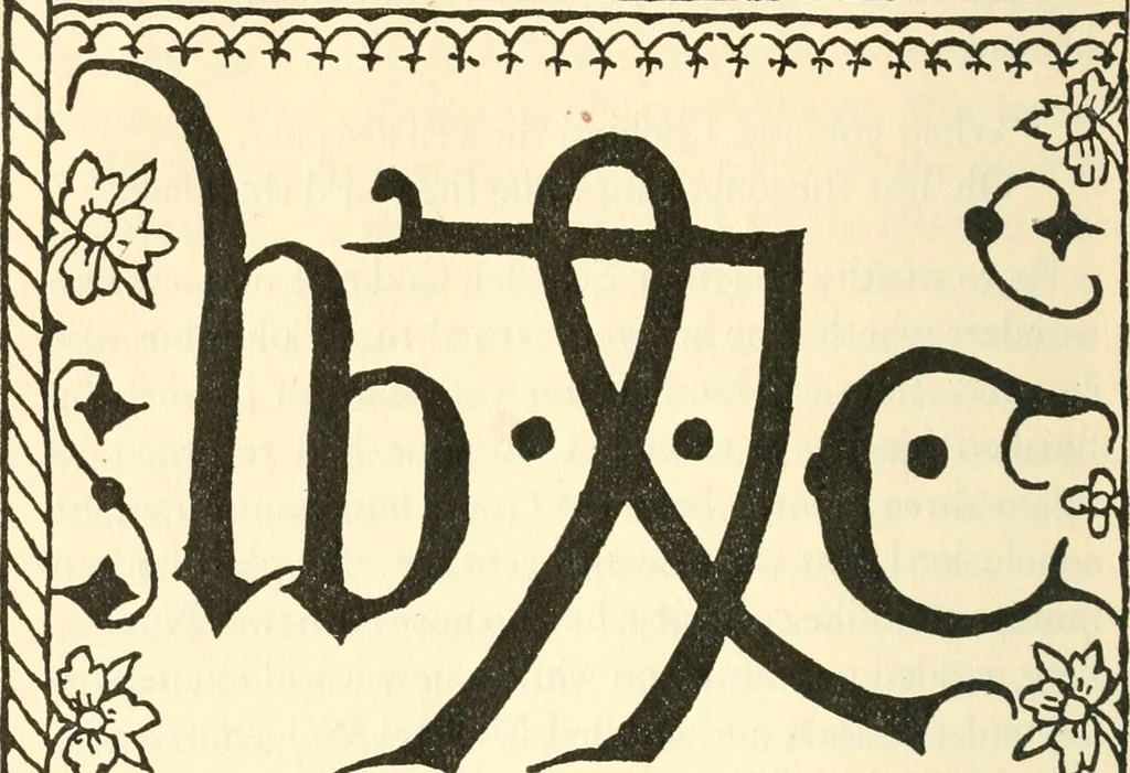 An illustration from Printing and the renaissance: a paper read before the Fortnightly club of Rochester, New York, by John Rothwell Slater, 1921, leaf 41