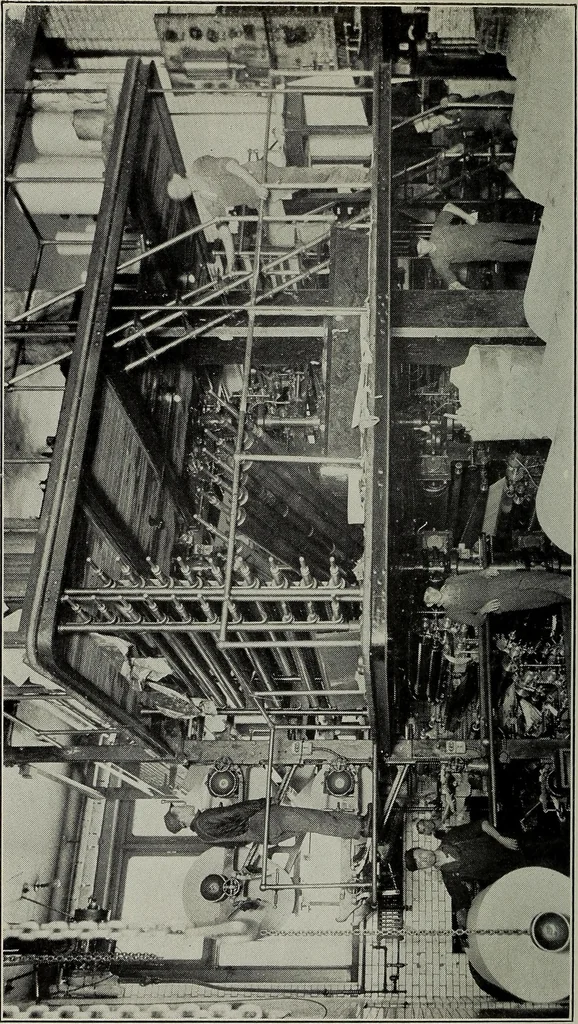 An illustration from The printing trades, 1916, leaf 7