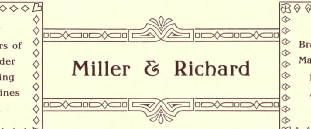 An illustration from Printing type specimens, comprising a large variety of book and jobbing faces, borders and ornaments, 1921, leaf 284