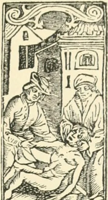 An illustration from Printing types, their history, forms, and use; a study in survivals, 1922, leaf 176