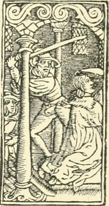An illustration from Printing types, their history, forms, and use; a study in survivals, 1922, leaf 176