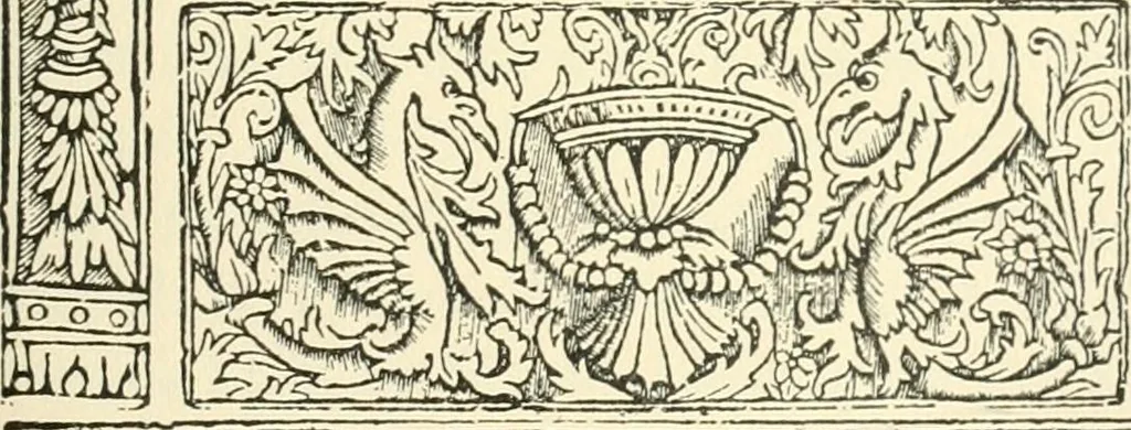 An illustration from Printing types, their history, forms, and use; a study in survivals, 1922, leaf 176