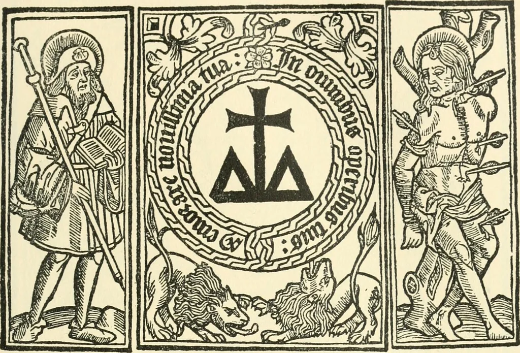 An illustration from Printing types, their history, forms, and use; a study in survivals, 1922, leaf 232